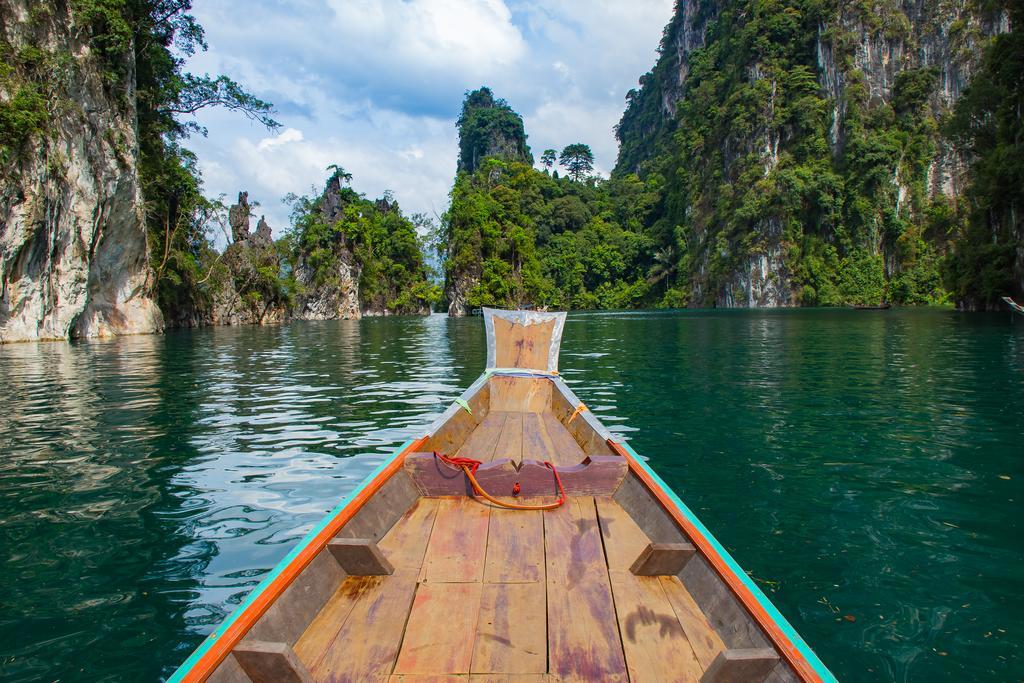 Khao Sok Riverside Cottages Khao Sok National Park Bagian luar foto