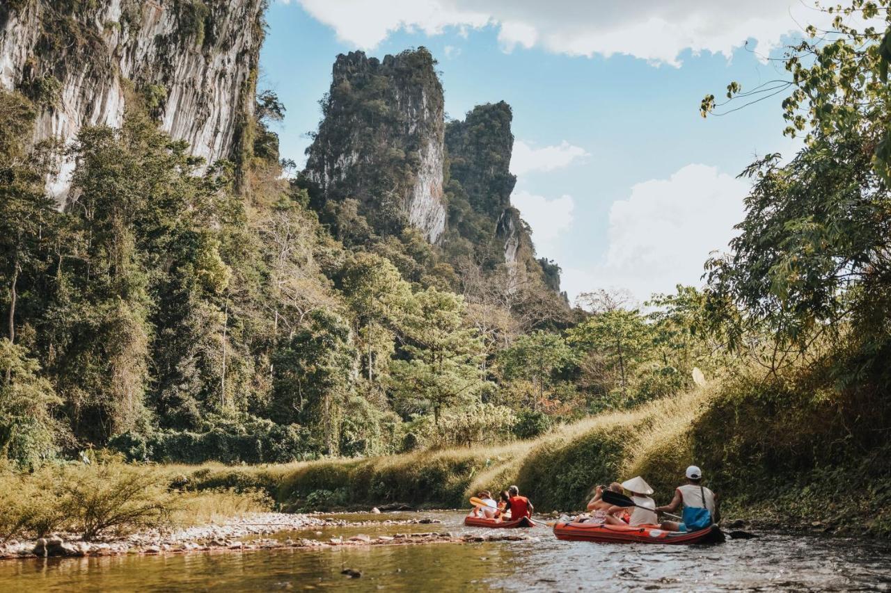 Khao Sok Riverside Cottages Khao Sok National Park Bagian luar foto